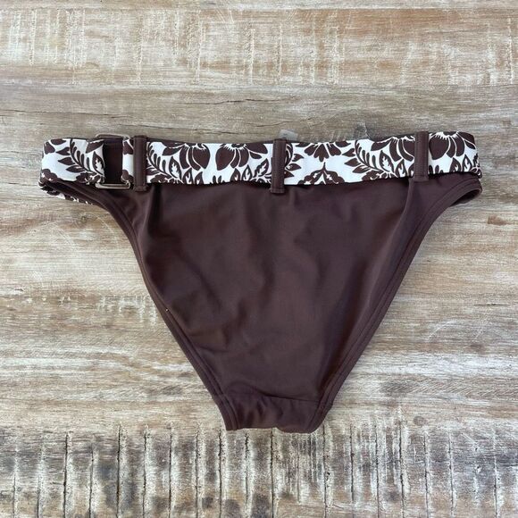 Vintage Victoria Secret Brown and Floral Bottoms - Picture 2 of 5